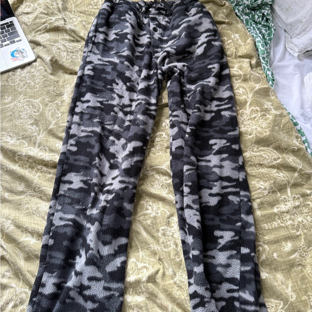 Camouflage Fleece Pants